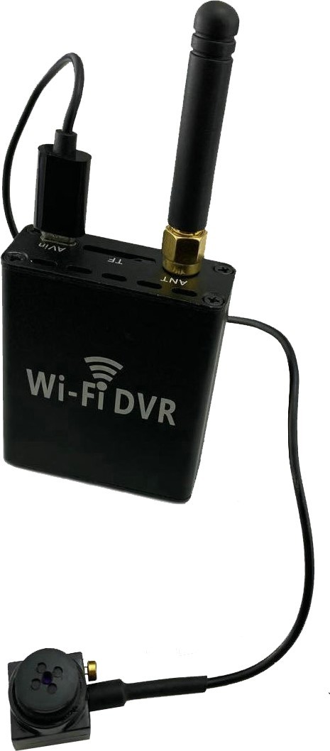 كاميرات زر + وحدة WiFi DVR للإرسال المباشر