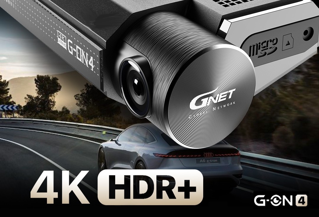 دقة 4K - كاميرا سيارة Gnet فائقة الدقة