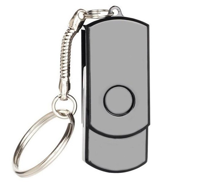 كاميرا تجسس في مفتاح USB (محرك أقراص فلاش) مع فيديو عالي الدقة + تسجيل صوتي