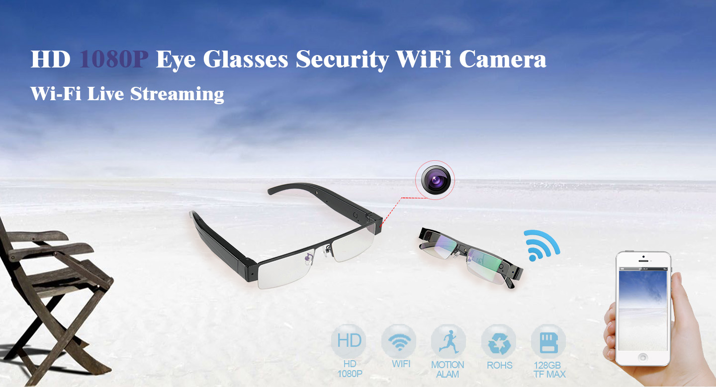 نظارات أنيقة مع واي فاي ودعم P2P