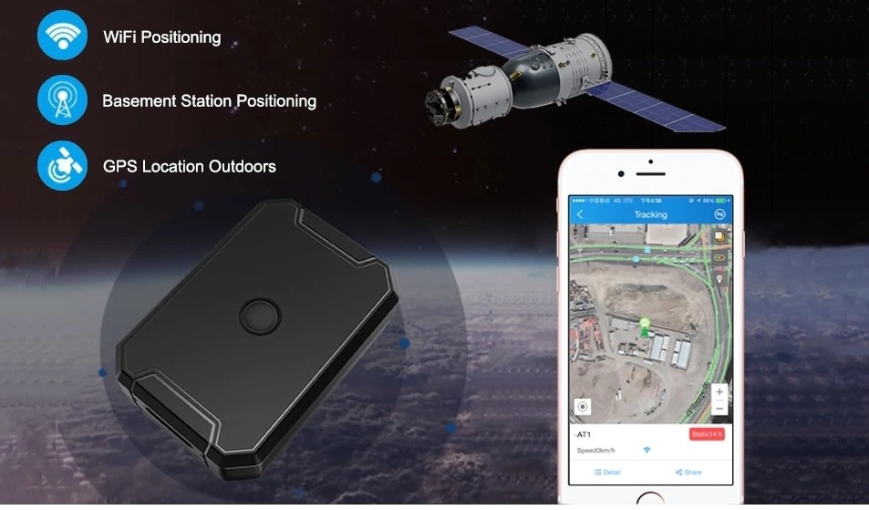 GPS و رطل لتحديد المواقع تعقب