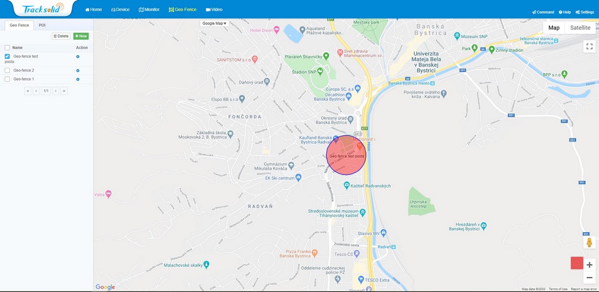 geofence - مراقبة الحدود الرقمية